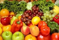 ผักผลไม้ - อาหารที่ทำให้ผิวหน้าสวยใส