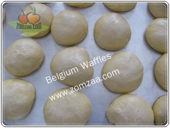 Belgium Waffle , วาฟเฟิล ,ส้มซ่า 
