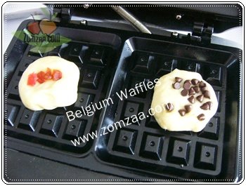Belgium Waffle , วาฟเฟิล ,ส้มซ่า 