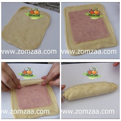 วิธีทำแบบการขึ้นรูปขนมปัง จากนักเรียนบ้านส้มซ่าขั้นตอนที่ 07