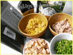 วิธีทำข้าวปั้น ภาค 2  ไส้ปลาทูน่า (Onigiri Tuna)ขั้นตอนที่ 01